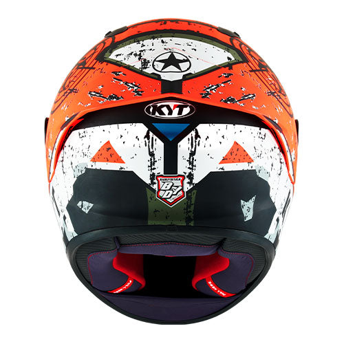 KYT NZ-Race Blazing Matte Red Helmet – Pit Lane Moto