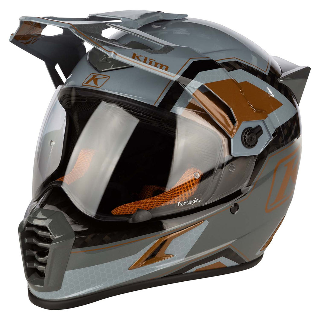 KLIM KRIOS PRO HELMET ECE/DOT RALLY METALLIC BRONZE