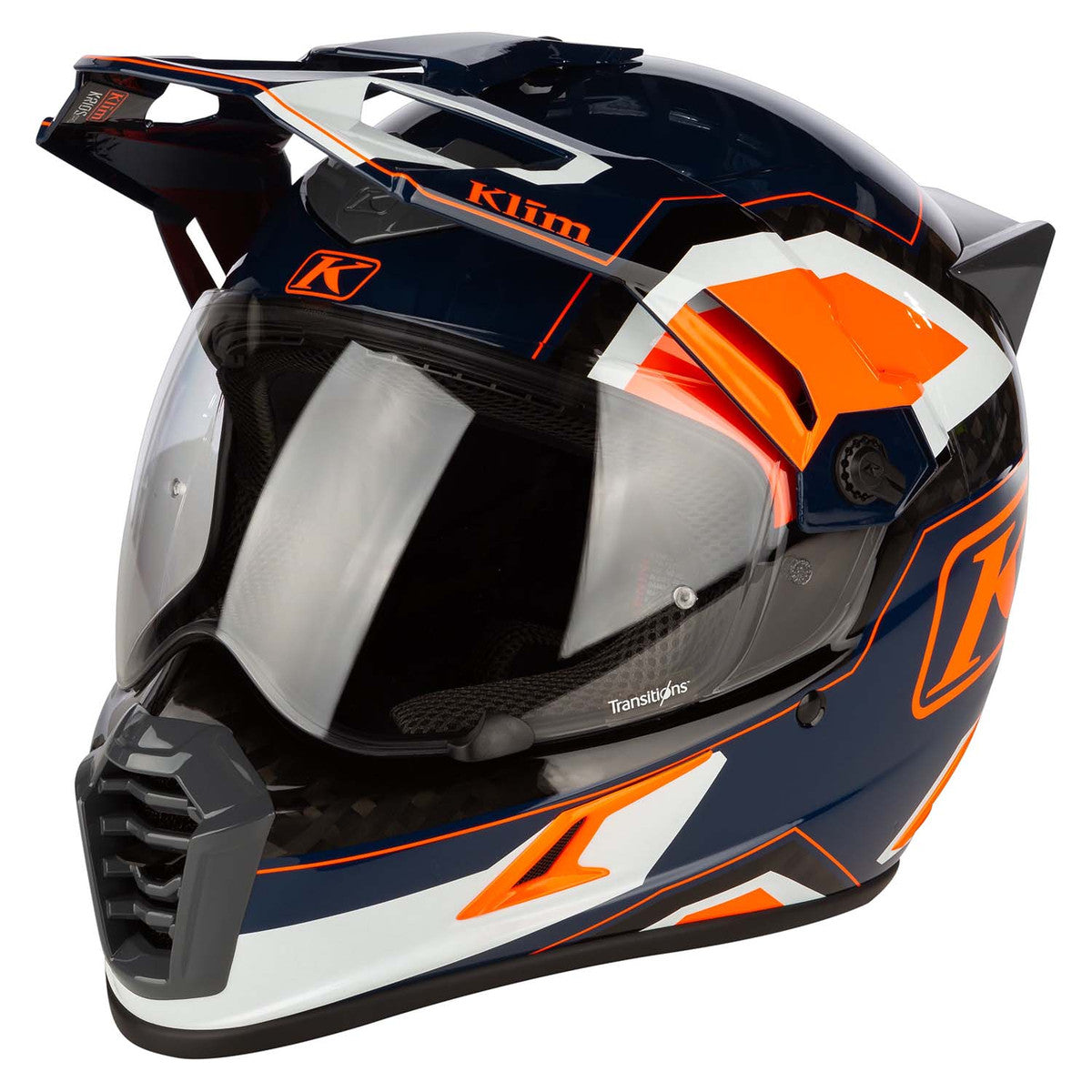 KLIM KRIOS PRO HELMET ECE/DOT RALLY STRIKING ORANGE – Pit Lane Moto