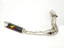 Load image into Gallery viewer, Graves Motorsports Kawasaki ZX-6R Full LINK Titanium / Carbon WORKS Exhaust