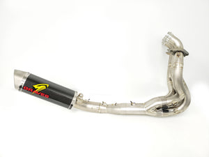 Graves Motorsports Kawasaki ZX-6R Full LINK Titanium / Carbon WORKS Exhaust