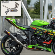 Load image into Gallery viewer, Graves Motorsports WORKS2 ZX-6R Carbon Full Exhaust System