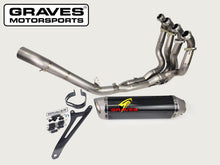 Load image into Gallery viewer, Graves Motorsports WORKS2 ZX-6R Carbon Full Exhaust System