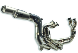 Akrapovic "Under Tail" Full Titanium Exhaust System for 2022-2024 Ducati V4 / S / R / SP