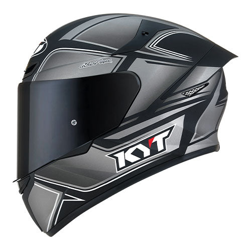 KYT TT Course Tourist Matte Cool Grey