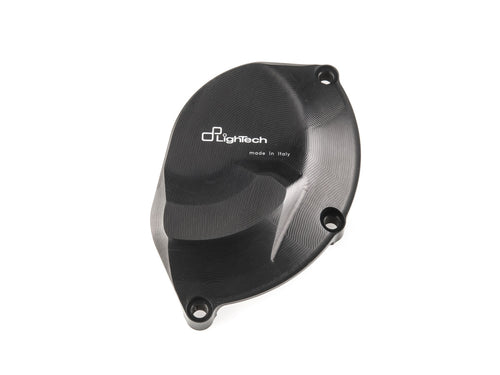 Lightech - Alternator Cover - Left Side - Aprilia - Black - ECPAP001NER