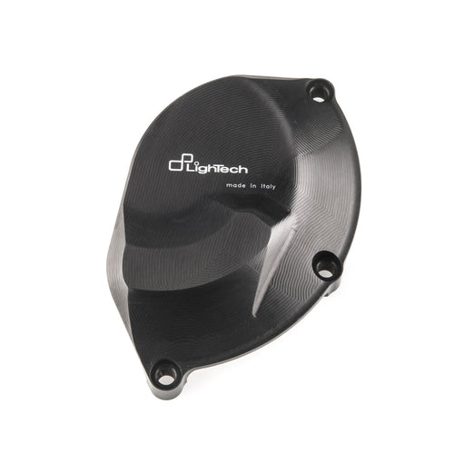 Lightech - Clutch Cover - Right Side - Aprilia - Black - ECPAP005NER