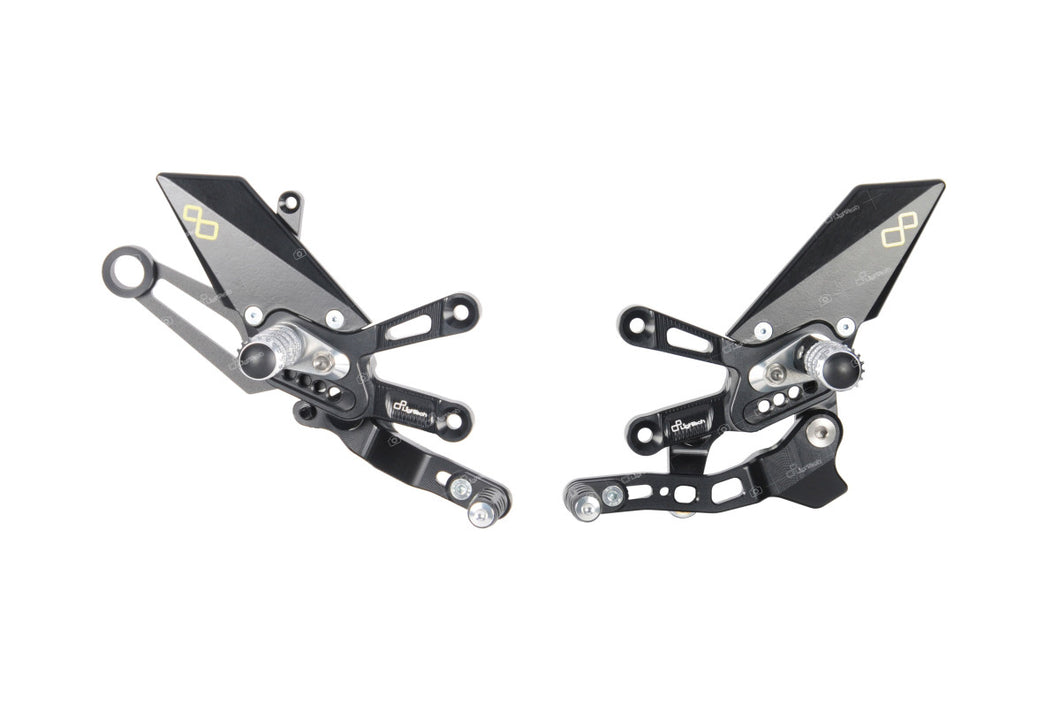 Lightech - Folding Footpegs - Aprilia - Reverse Shift - FTRAP006W