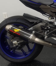 Load image into Gallery viewer, Graves Motorsports 2015+ Yamaha R1 Full Titanium Exhaust System with 265mm Silencer