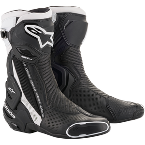 Alpinestars SMX Plus V2 Vented Boots - Black/White