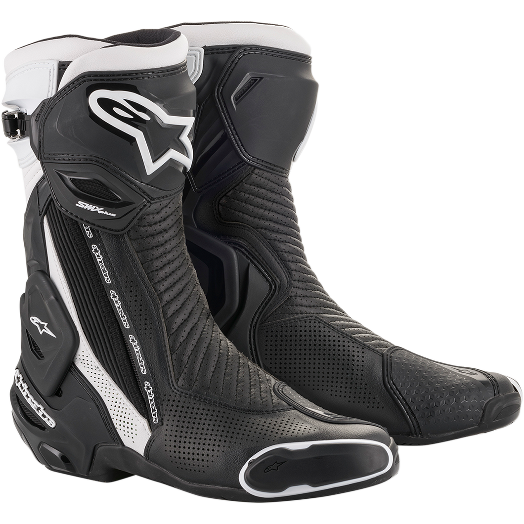 Alpinestars SMX Plus V2 Vented Boots - Black/White