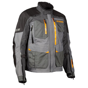 Klim Carlsbad Jacket Asphalt - Strike Orange