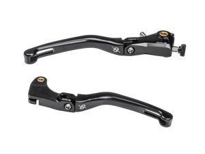 Bonamici "Black" Folding Lever Set for 2018+ Ducati V4 & V4 Streetfighter