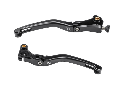 Bonamici Folding Brake and Clutch Levers Black for 2020+ BMW S1000RR