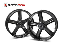 Load image into Gallery viewer, Rotobox Ducati 999 / 749 Carbon Fiber Wheels (Front &amp; Rear Set)