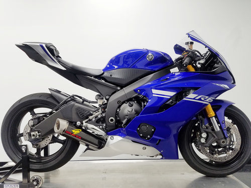 Graves Motorsports Full Titanium - Carbon WORKS 7 Exhaust - Yamaha R6