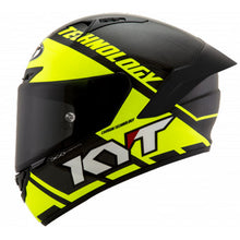 Load image into Gallery viewer, KYT NZ-Race Carbon Race-D Yellow Fluo Helmet