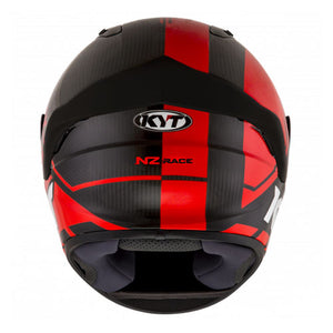 KYT NZ-Race Carbon Race-D Red Fluo Helmet