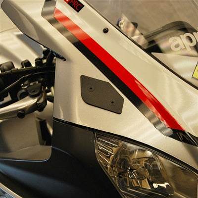 New Rage Cycles Mirror Block Offs - Aprilia RSV4