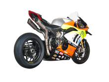 Load image into Gallery viewer, Spark 2018+ Ducati V4 (All Models) Titanium Double Grid-O Full Exhaust System (WSBK Evolution)