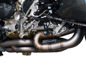 Spark 2018+ Ducati V4 (All Models) Titanium Double Grid-O Full Exhaust System (WSBK Evolution)